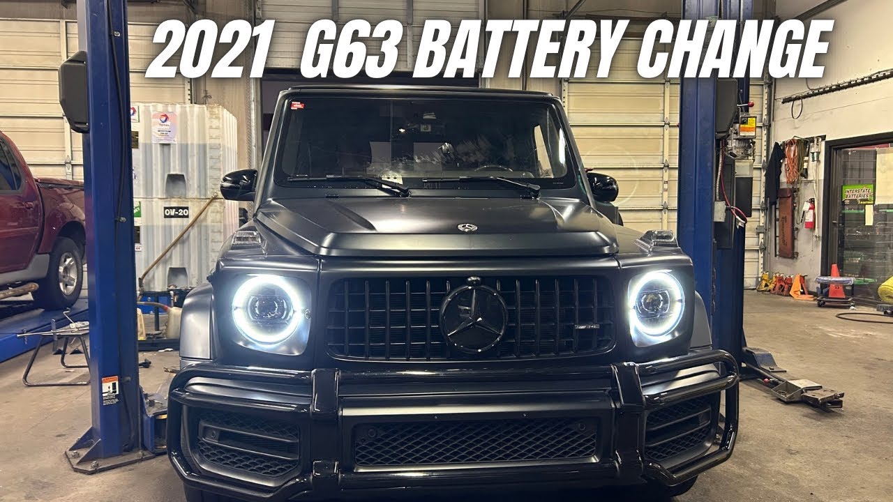 Замена аккумулятора в Mercedes G63 AMG 2021 года | Пошаговое руководство своими руками