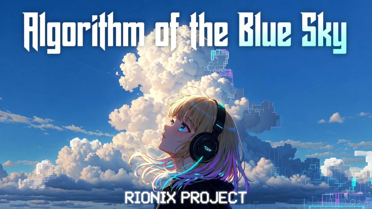 「Algorithm of the Blue Sky / Future Bass / Instrumental / Free Download【RIONIX PROJECT】」