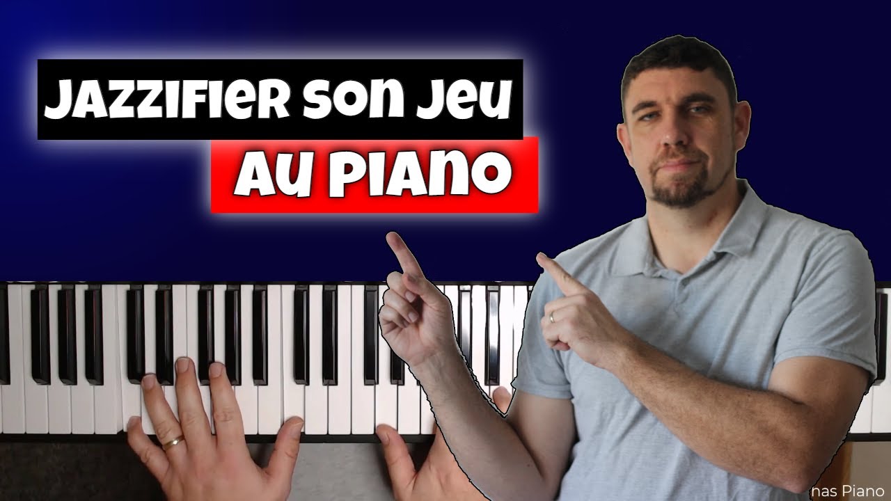 Jazzifier son jeu piano instantanément avec des accords piano jazz sur la cadence II V I en majeur