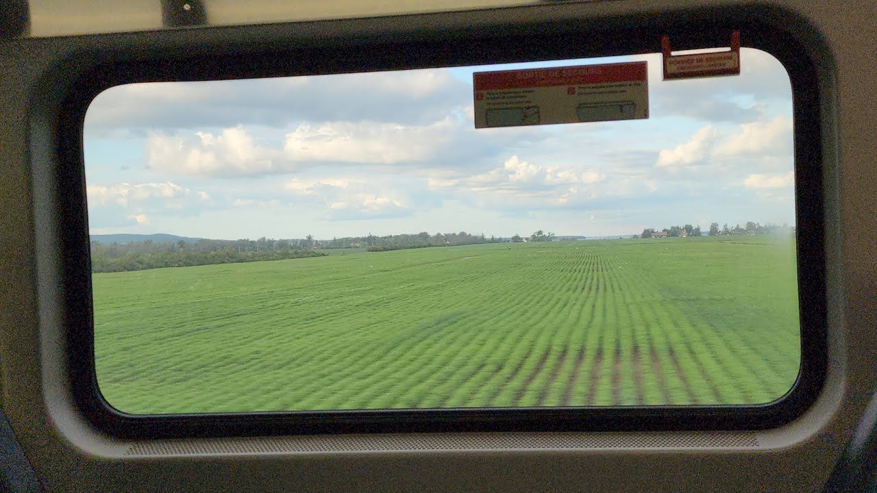 Exo commuter train ride to Hudson. A train ride on the entire Vaudreuil/Hudson line going west 🚉