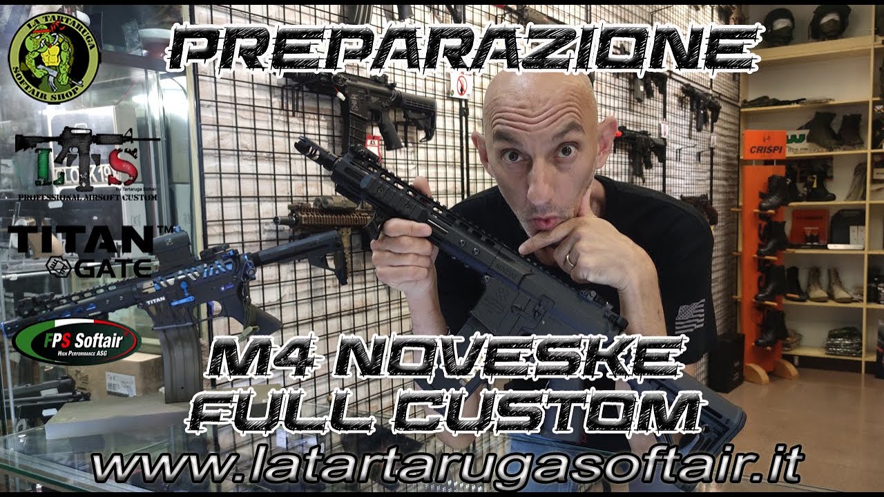 M4 Noveske Full Custom - By LTS La Tartaruga Softair