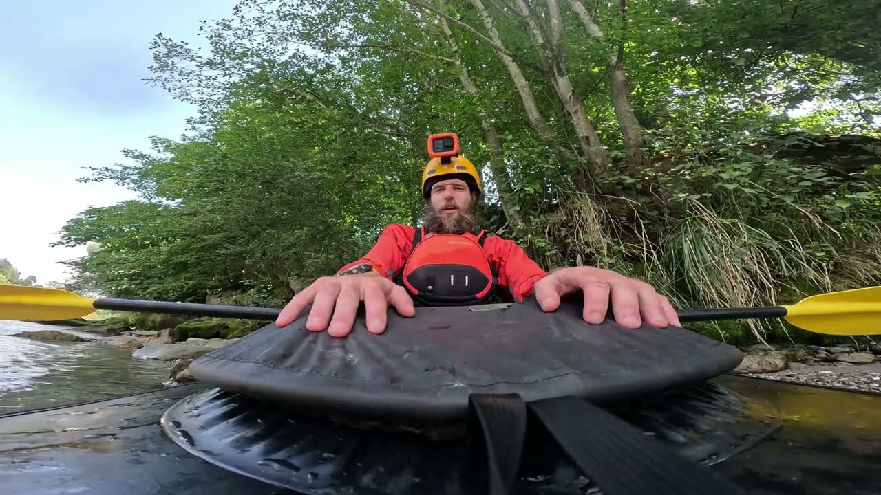 Packrafting the Vorderrhein: I solo the Schwarze Loch