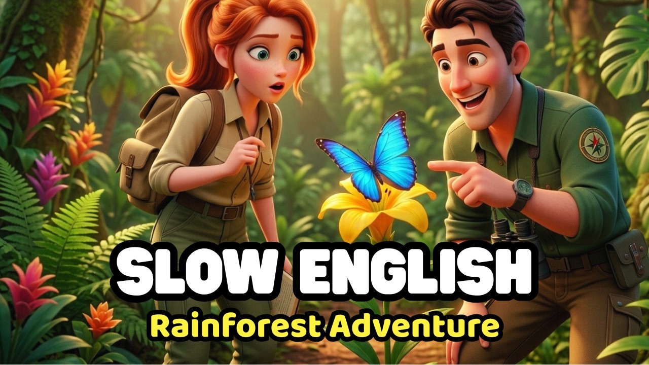 The Secret in the Rainforest | Learn English with Nature | Slow English Story for Beginners (A2)