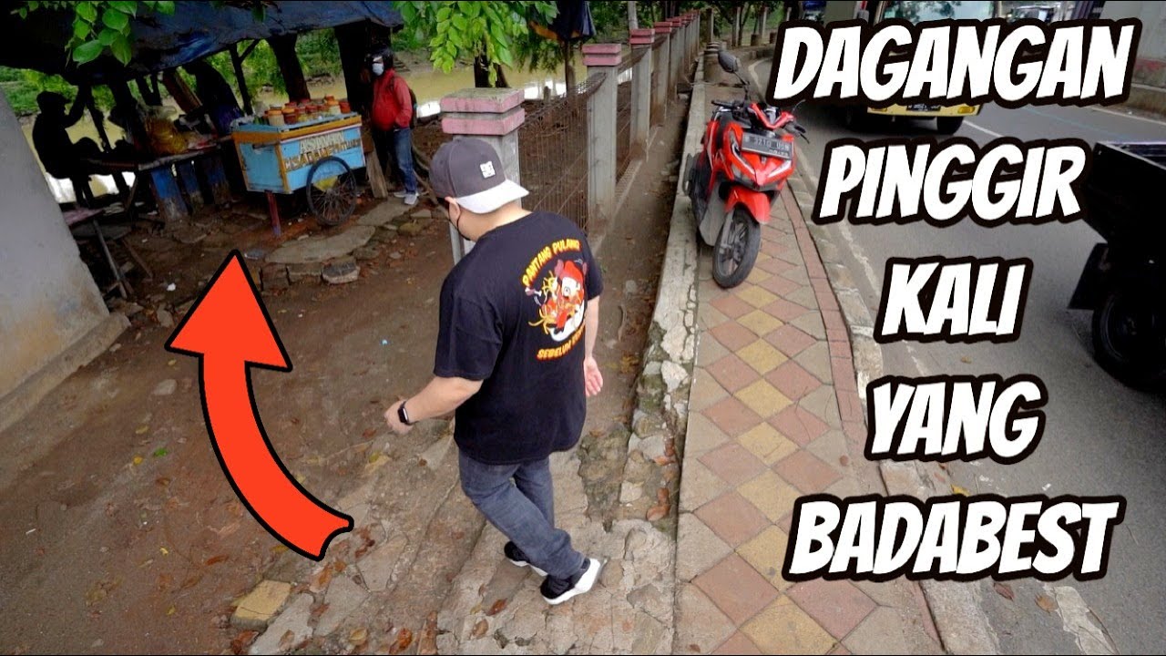 HANYA INI PEDAGANG YANG BERTAHAN JUALAN DI PINGGIR KALI