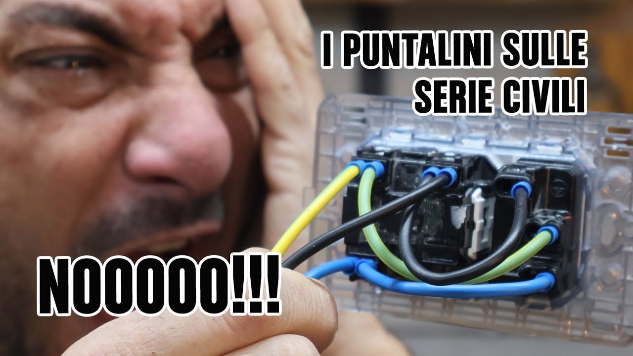 I PUNTALINI terminali a tubetto DIETRO LE SERIE CIVILI