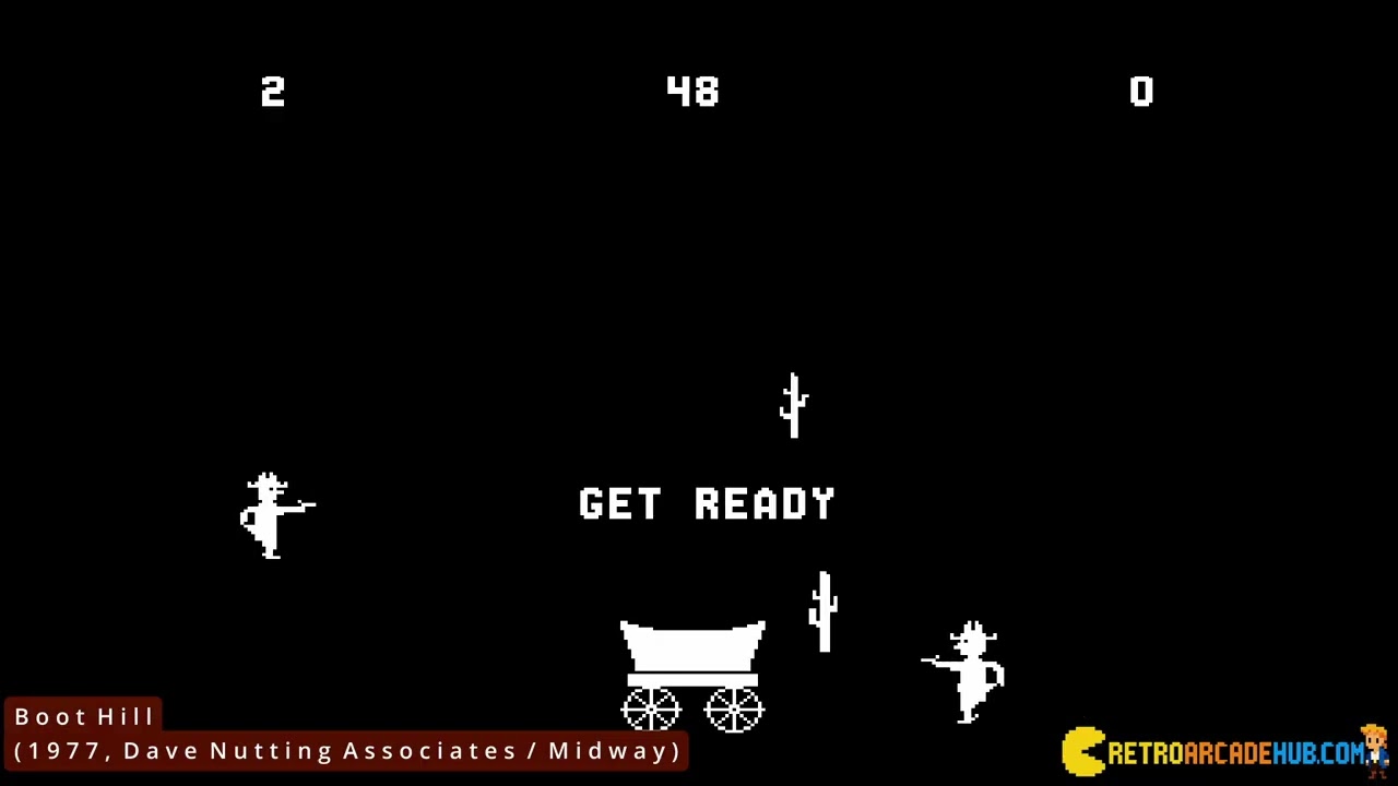 Boot Hill (1977, Dave Nutting Associates & Midway) for ARCADE