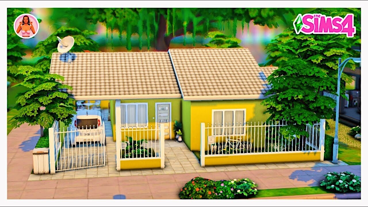 CASA BRASILEIRA 🏡💛 │NO CC│The Sims 4│(Speed Build)