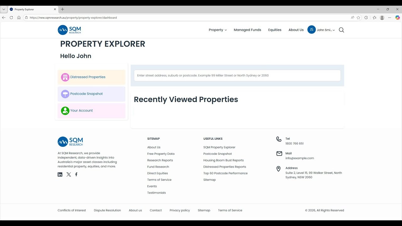 How to use Property Explorer