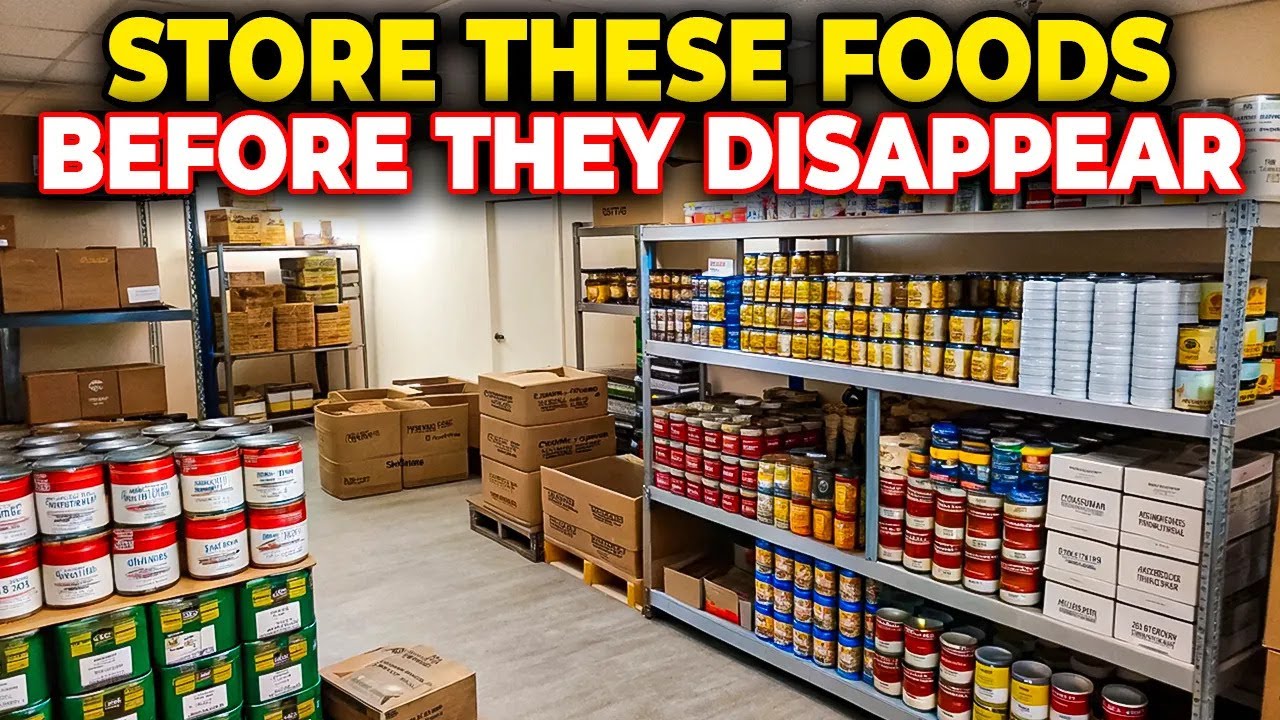 15 Grocery Items to STOCKPILE NOW Before They Disappear