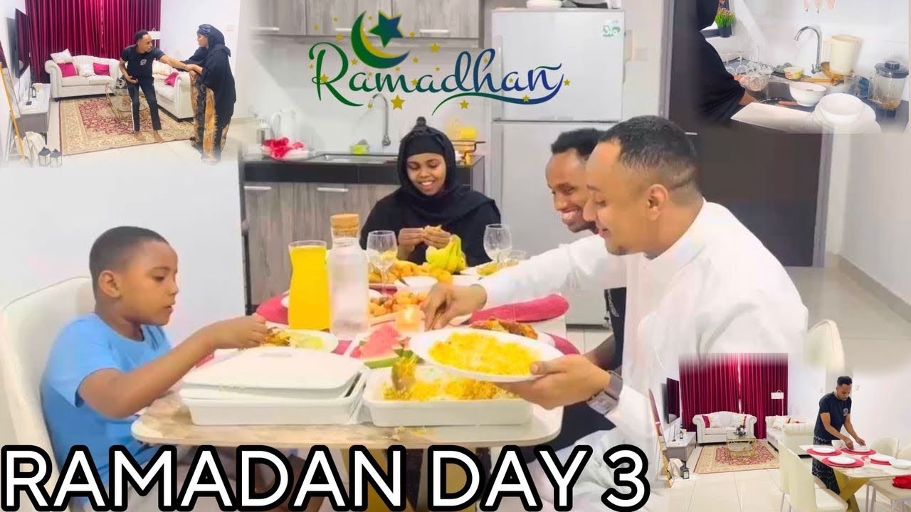 RAMADAAN ROUTIEN DAY 3 CASUMAAD AFUR AH