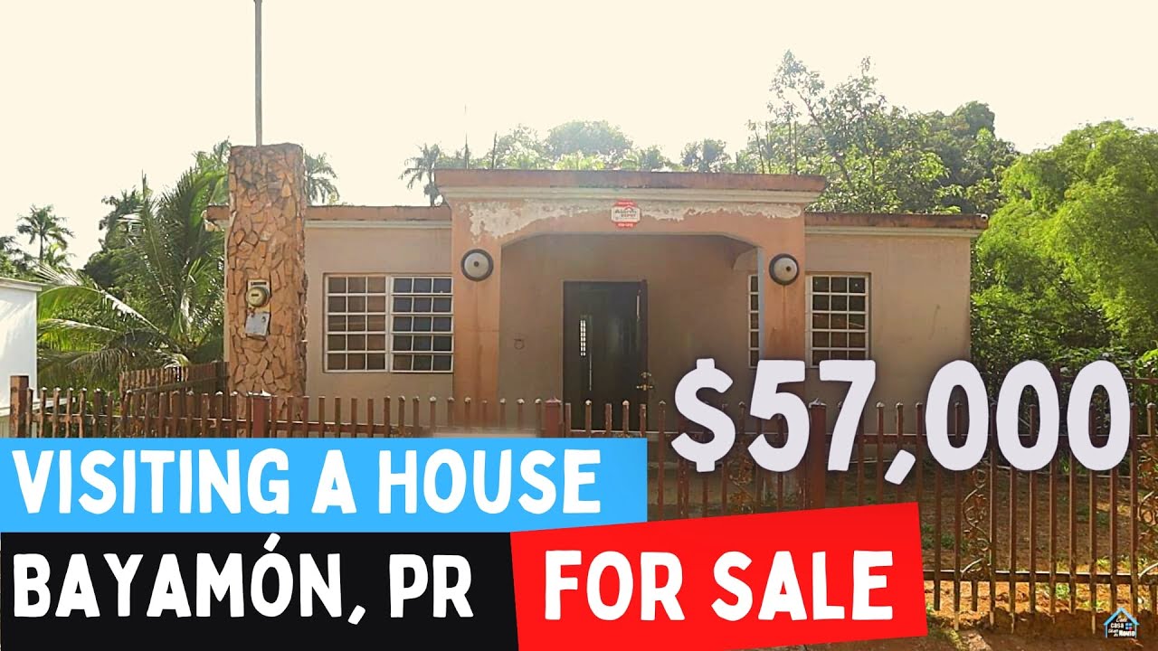 Visité casa de campo reposeída a la venta en Bayamon PR 2023