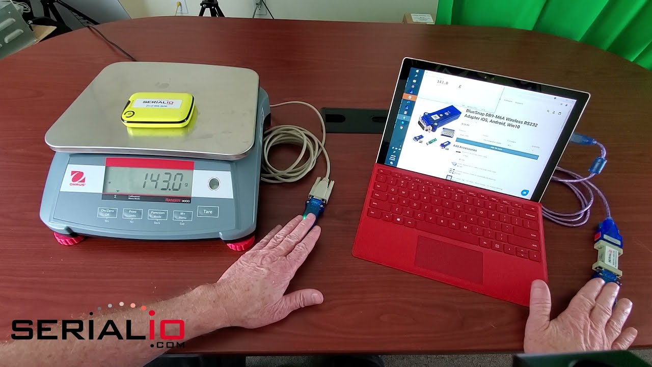 Wireless RS232 Connections For Legacy COM Port Applications