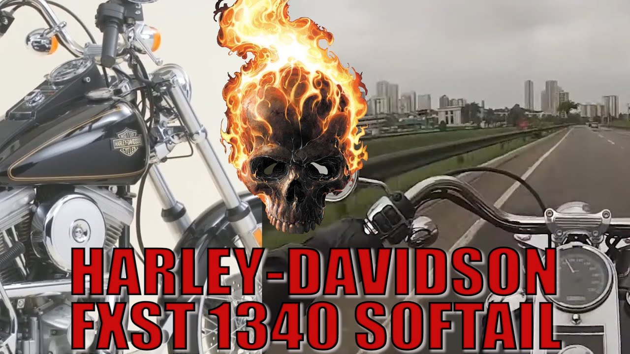 HARLEY-DAVIDSON FXST 1340 SOFTAIL | LEGENDARY MOTORCYCLES. RIDING, SOUND