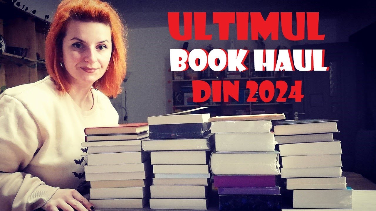 Ultimul BOOK HAUL din 2024 📚 peste 30 de carti #bookhaul