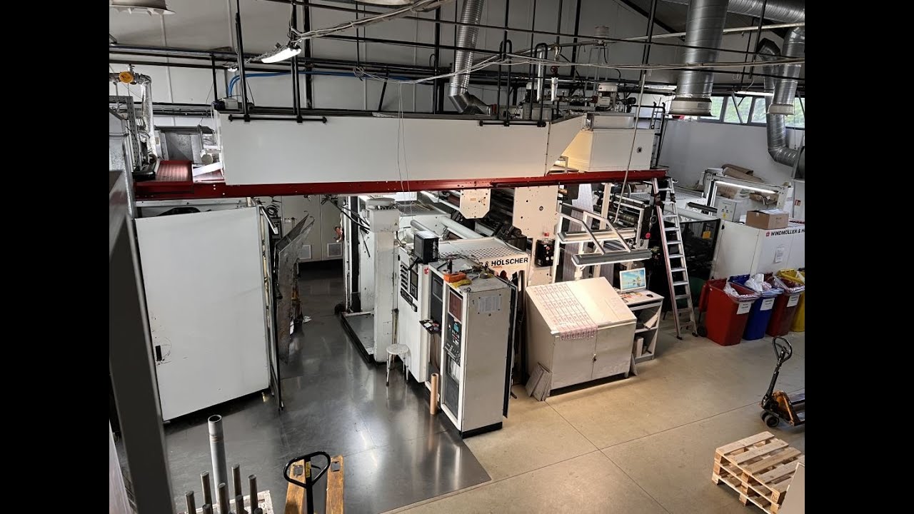 W&H Novoflex gearless flexo printing press - F25016