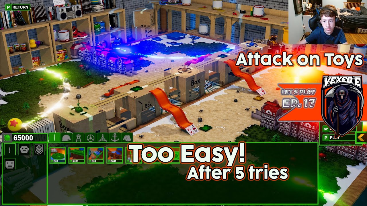 Attack on Toys Gameplay | Ep. 17 | Finally won Basement Diorama War!