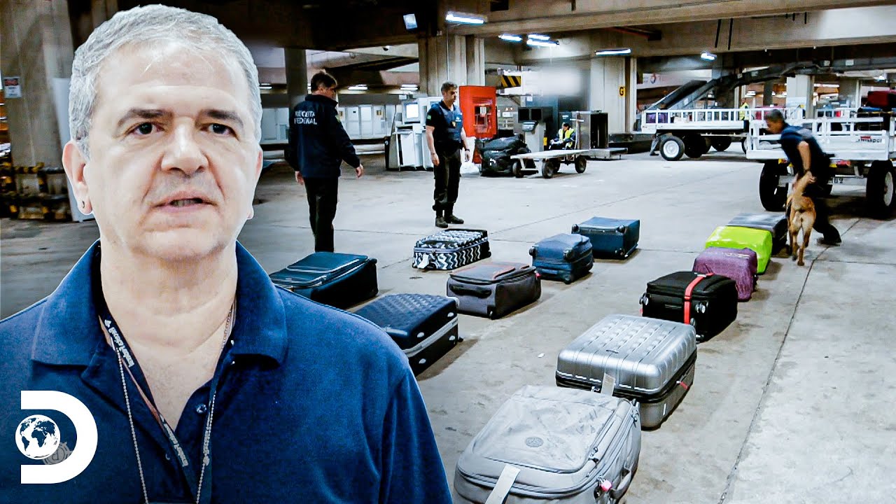 Passageira é questionada por não reconhecer a bagagem | Aeroporto - Área Restrita | Discovery Brasil