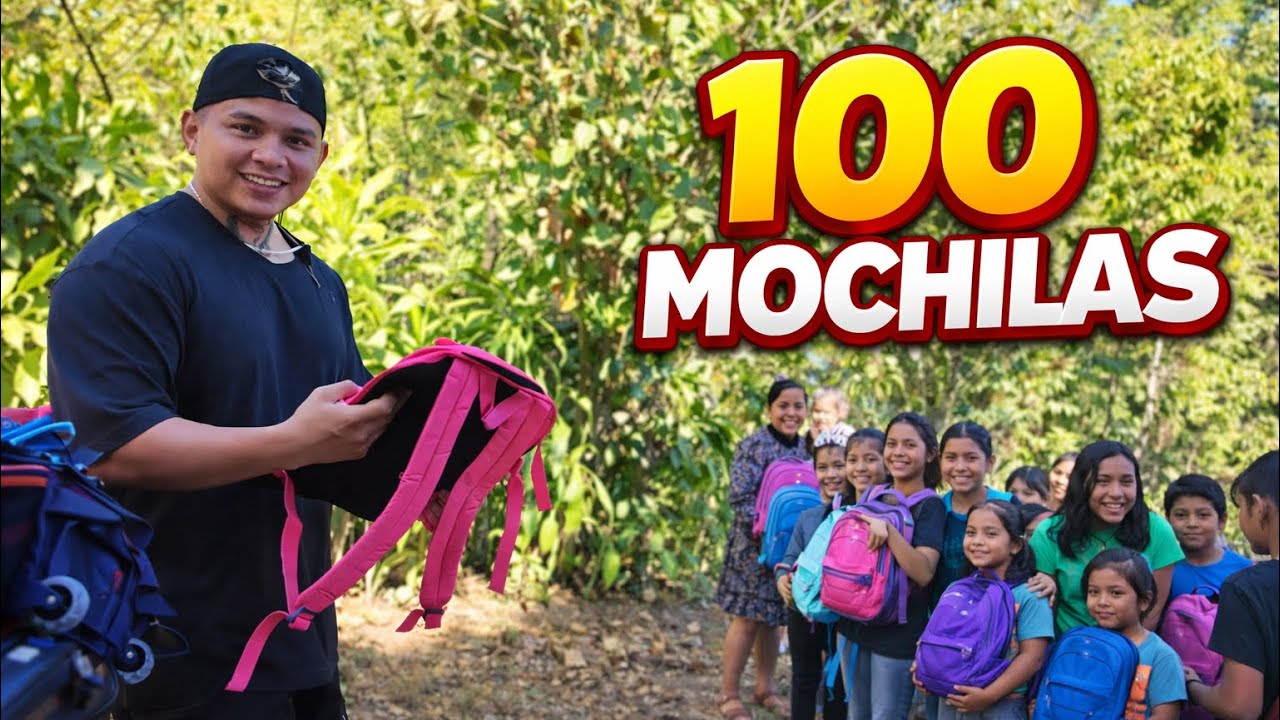 1000 dólares En muchilas para niñ@s de escasos recursos 