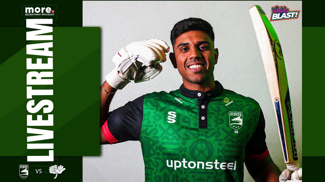 LIVE 🔴 | Leicestershire Foxes v Yorkshire - T20 Vitality Blast