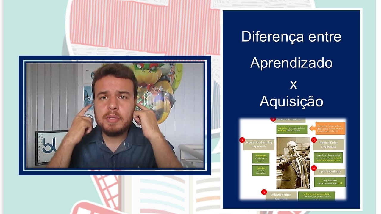 Diferença entre Aprendizado x Aquisição