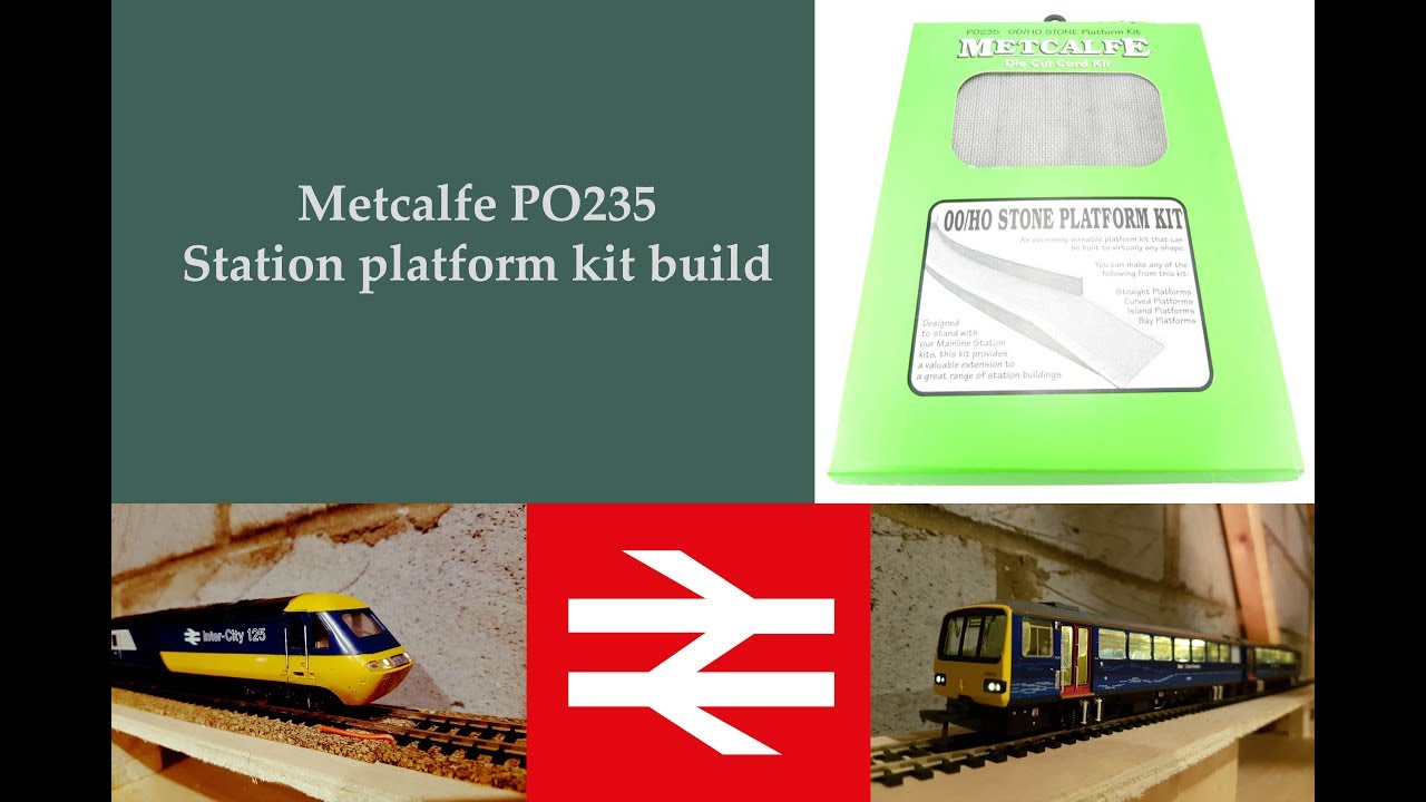 Metcalfe PO235 Stone station platform build