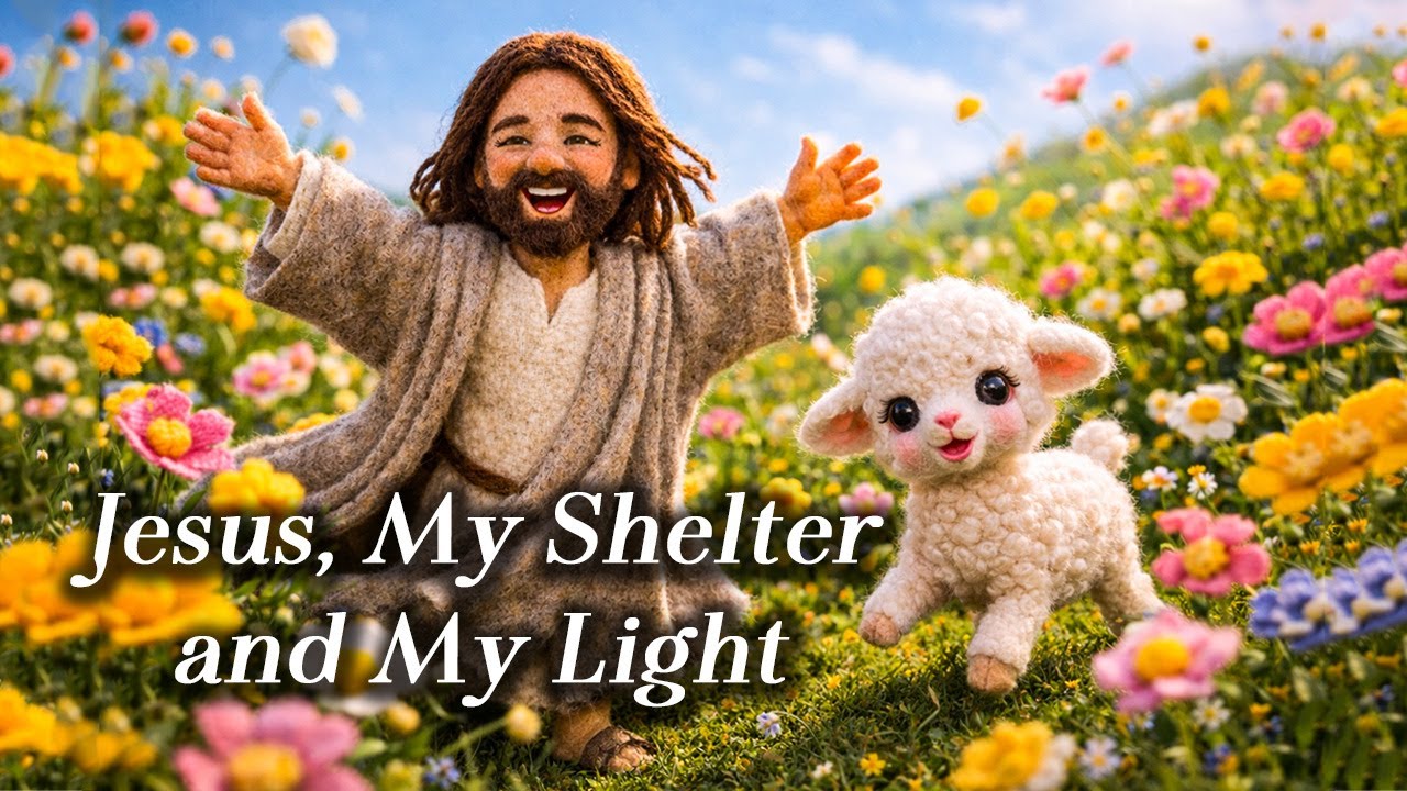 Jesus My Shelter and My Light | Gentle Worship Ballad | Acoustic Piano
