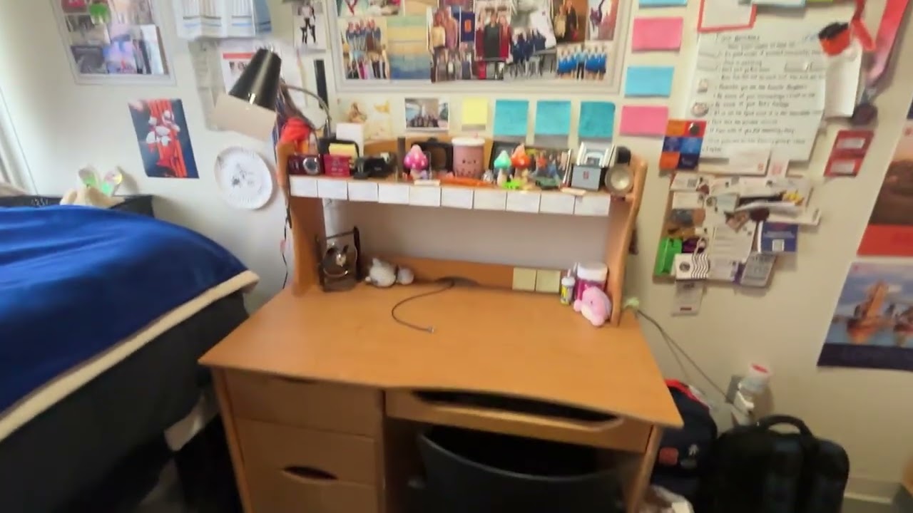 Syracuse University Dorm Tour - Lawrinson Split Double (with dimensions and advice)