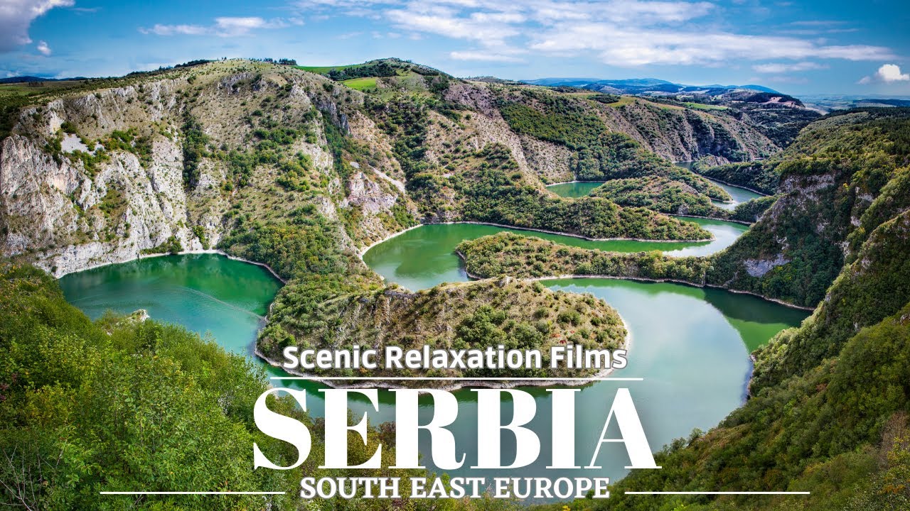 Сербия 4K Ultra HD - Сценический релаксационный фильм с фортепианной музыкой