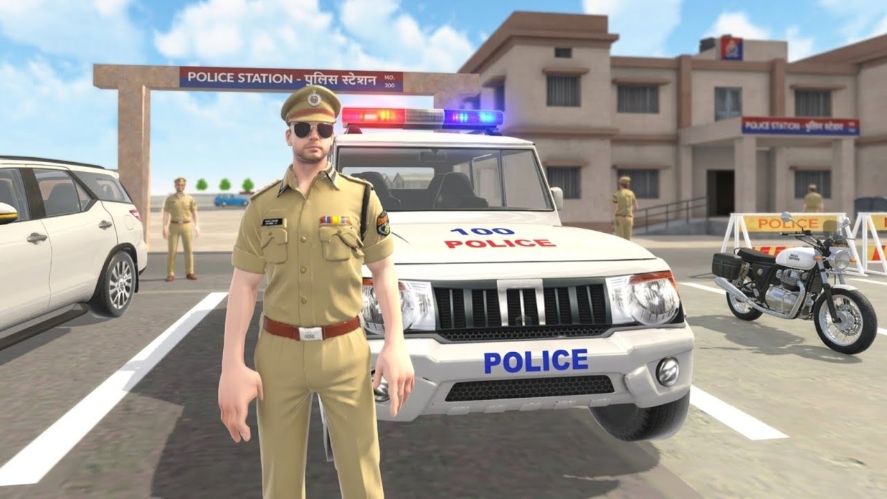 Franklin Ban Gaya Police Wala! 👮‍♂️🚨 | Indian Theft Auto Simulator