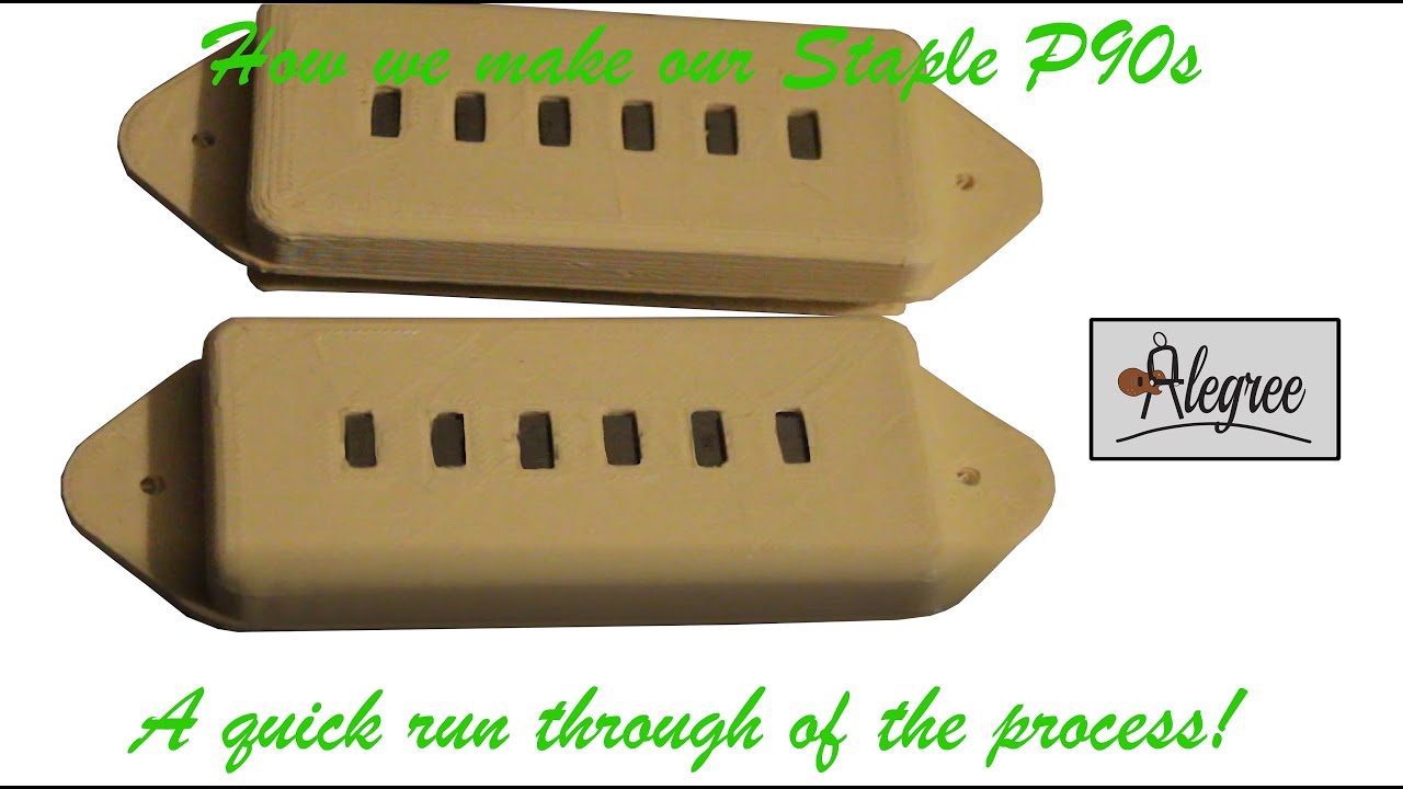 How our hand wound staple P90s are made