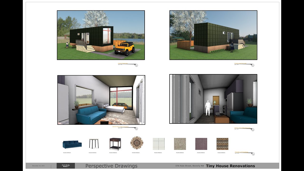 SketchUp Introduction Part 2 Adding details and creating a presentation