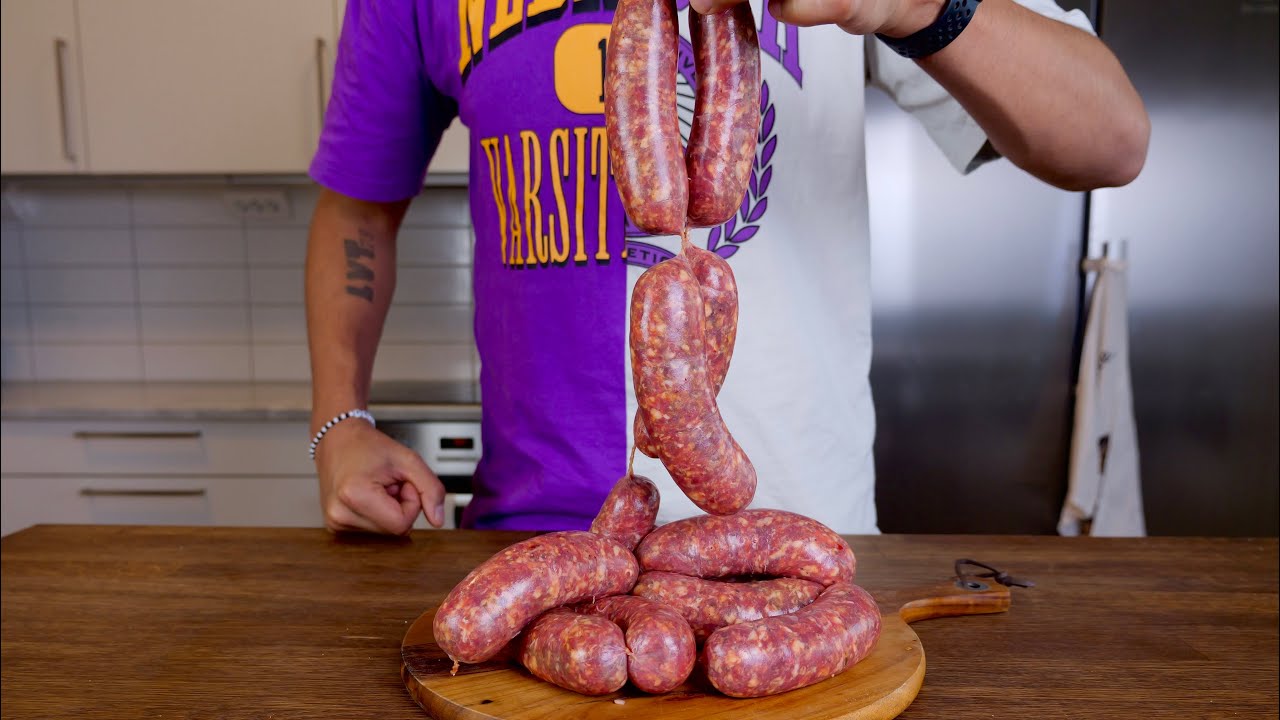 SÅHÄR GÖR DU DIN EGEN KORV  |  CHORIZO URUGUAYO 🇺🇾🇺🇾🇺🇾
