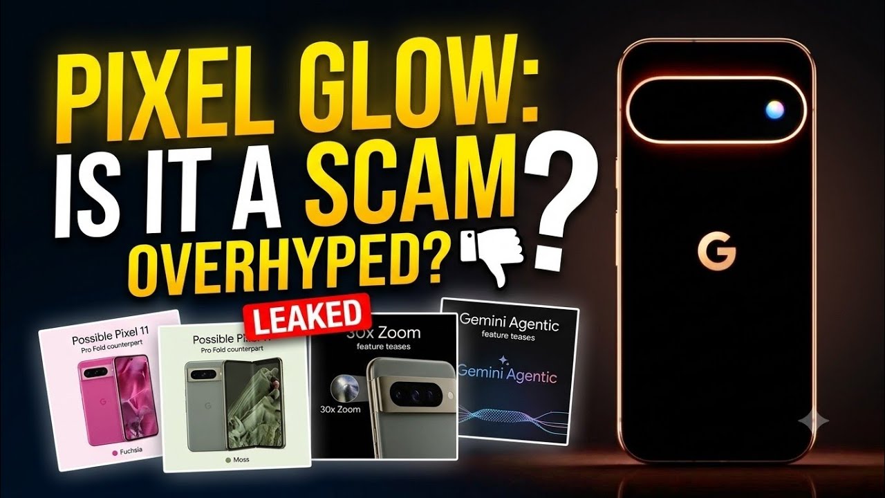 Утечка рекламных материалов Pixel 11 раскрывает Pixel Glow... Стоит ли хайп того?