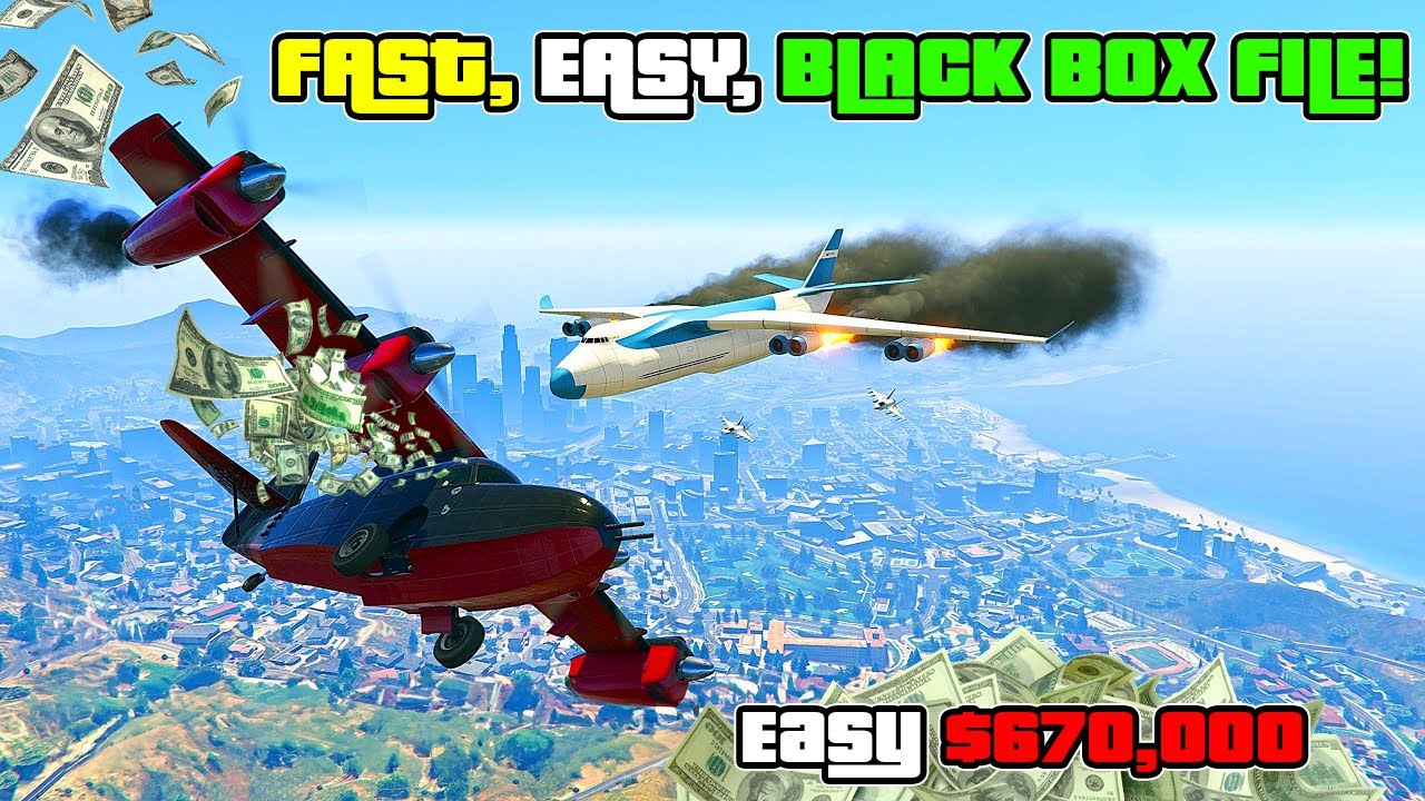 Fast, East Black Box File in GTA 5 Online! Make $670,000!
