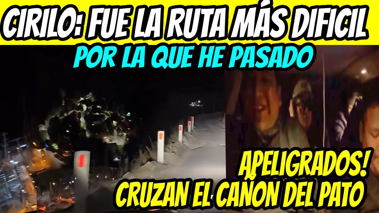 KINGHOUSE CRUZAN LA RUTA MAS PICANTE DE SUS VIDAS, EL CAÑON DEL PATO