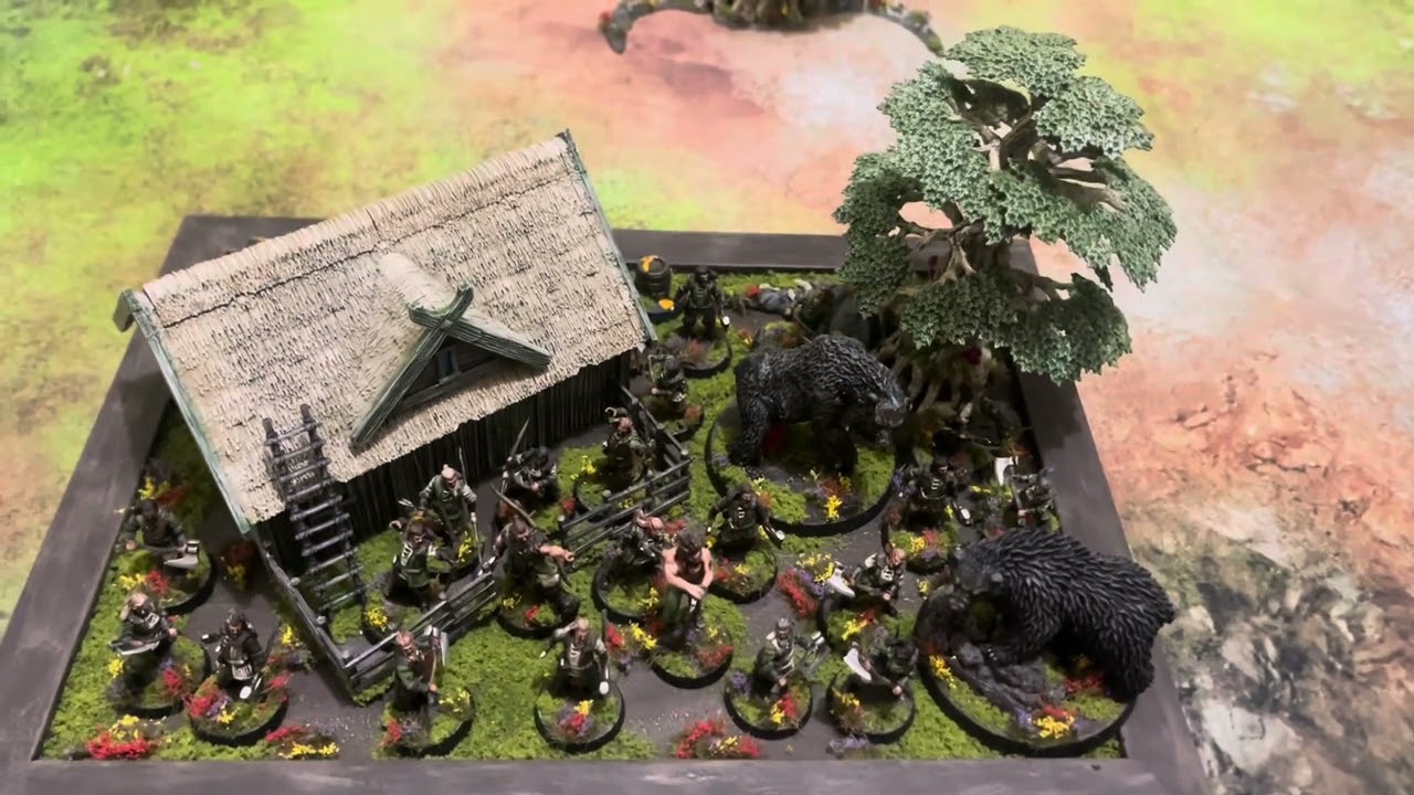 Beornings Army Showcase and Display Board