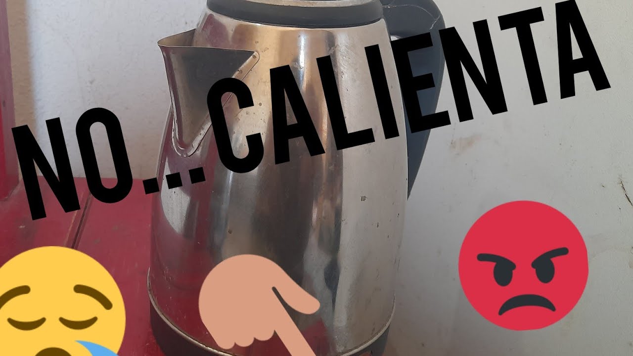 Como reparar jarra eléctrica q no enciende por falsos contactos