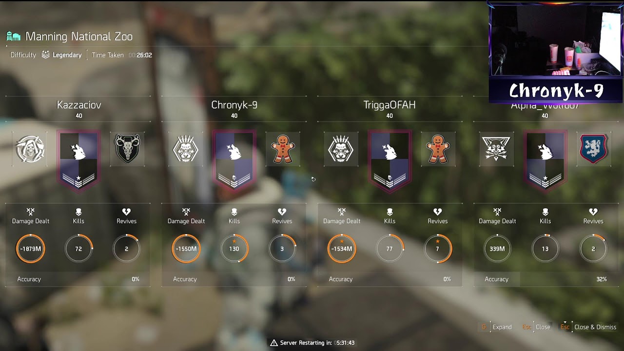 [LIVE STREAM] The Division 2 - Clan Activities