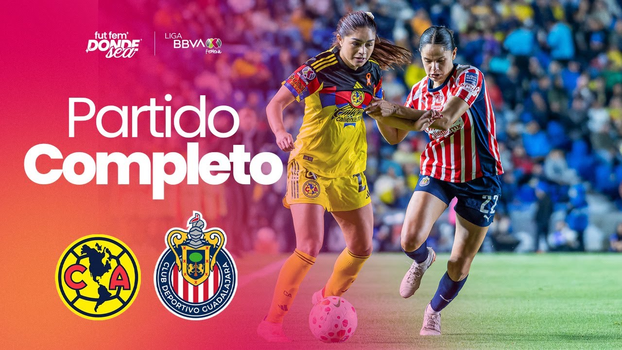PARTIDO COMPLETO |  América vs Guadalajara | Semifinal Vuelta | Apertura 2025