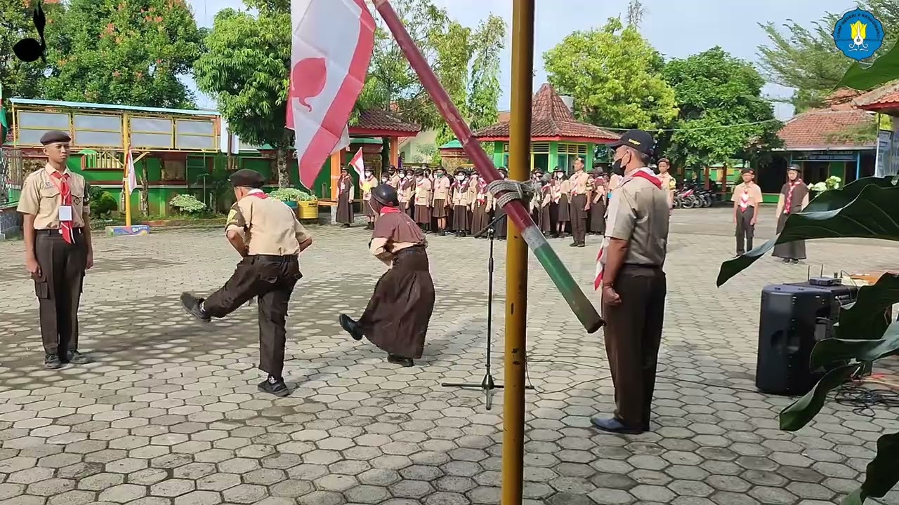 UPACARA PEMBUKAAN PENERIMAAN TAMU PENGGALANG SMP NEGERI 2 KESUGIHAN TAHUN PELAJARAN 2022/2023