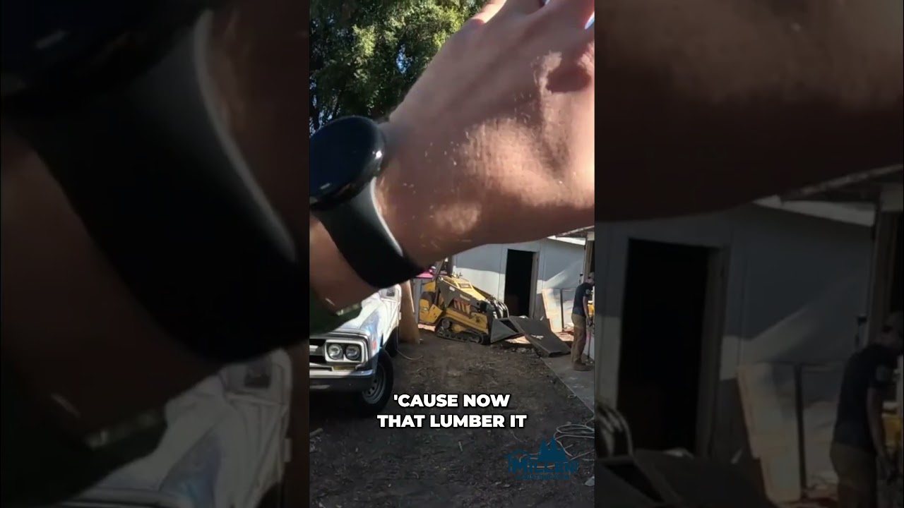 Illegal bedroom  &  roof removal