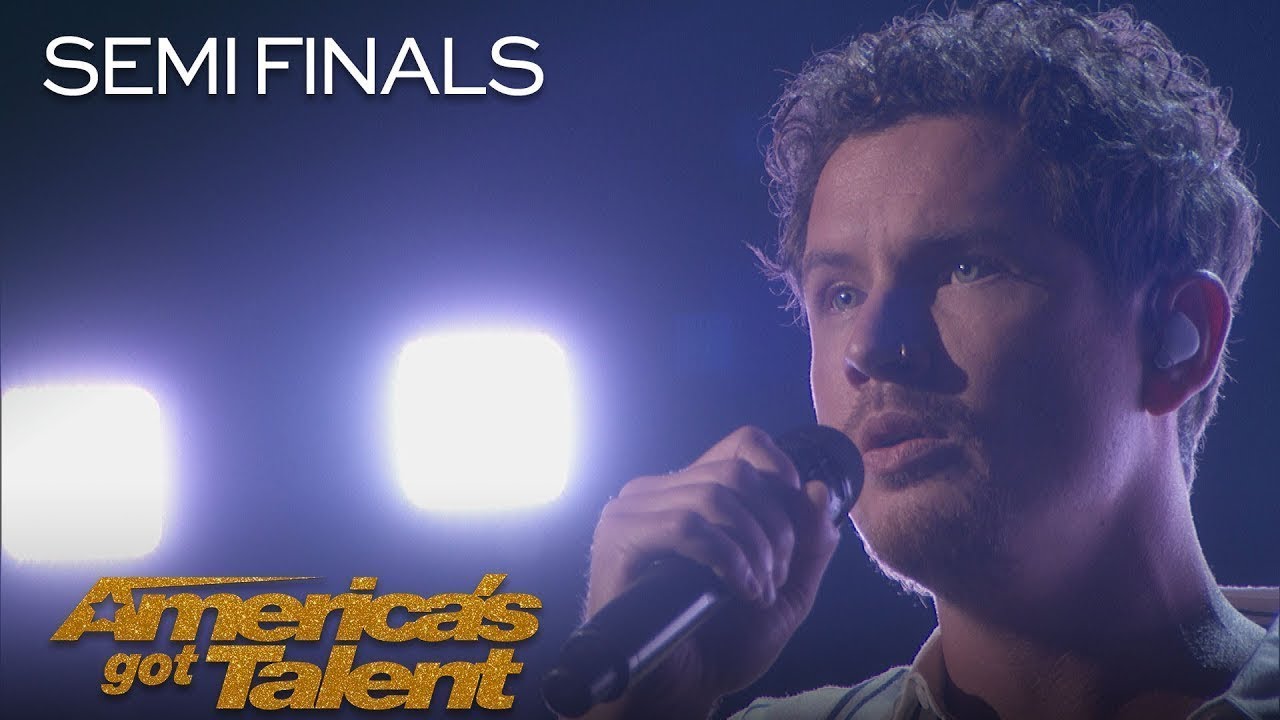 Michael Ketterer Inspiring Father Delivers When I Look At You   America's Got Talent 2018