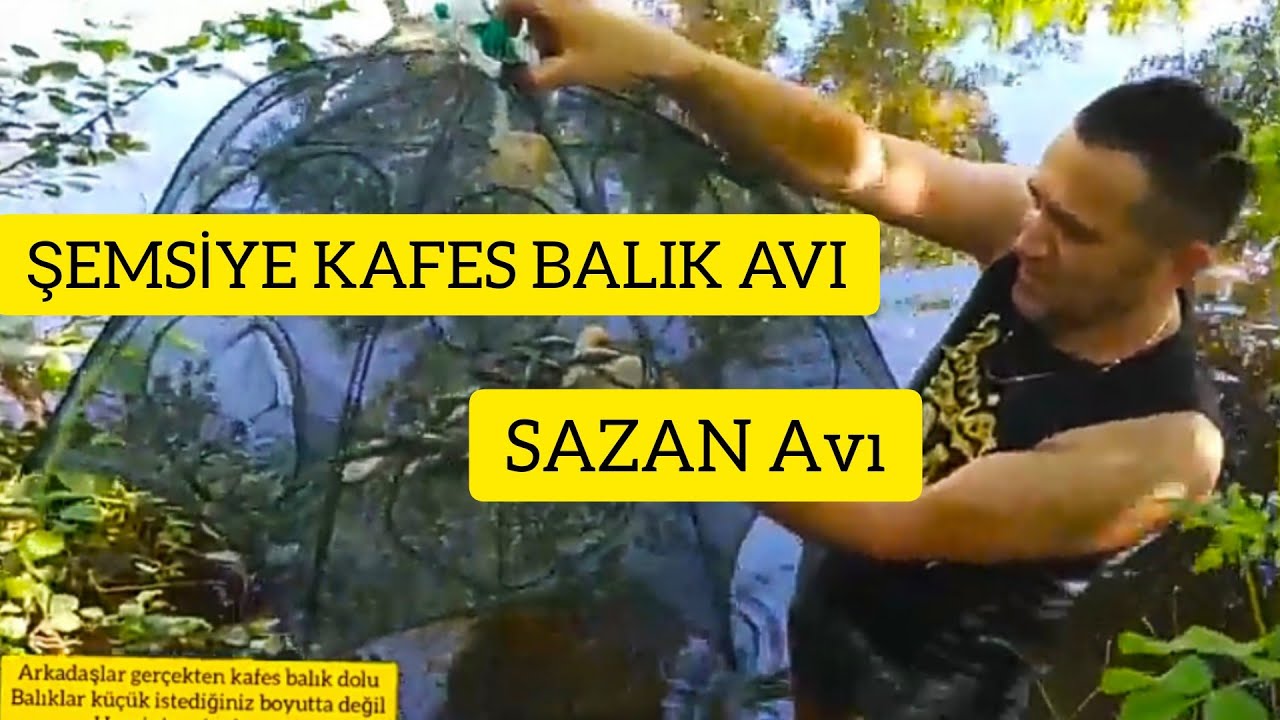 Şemsiye kafes balık Avı 4