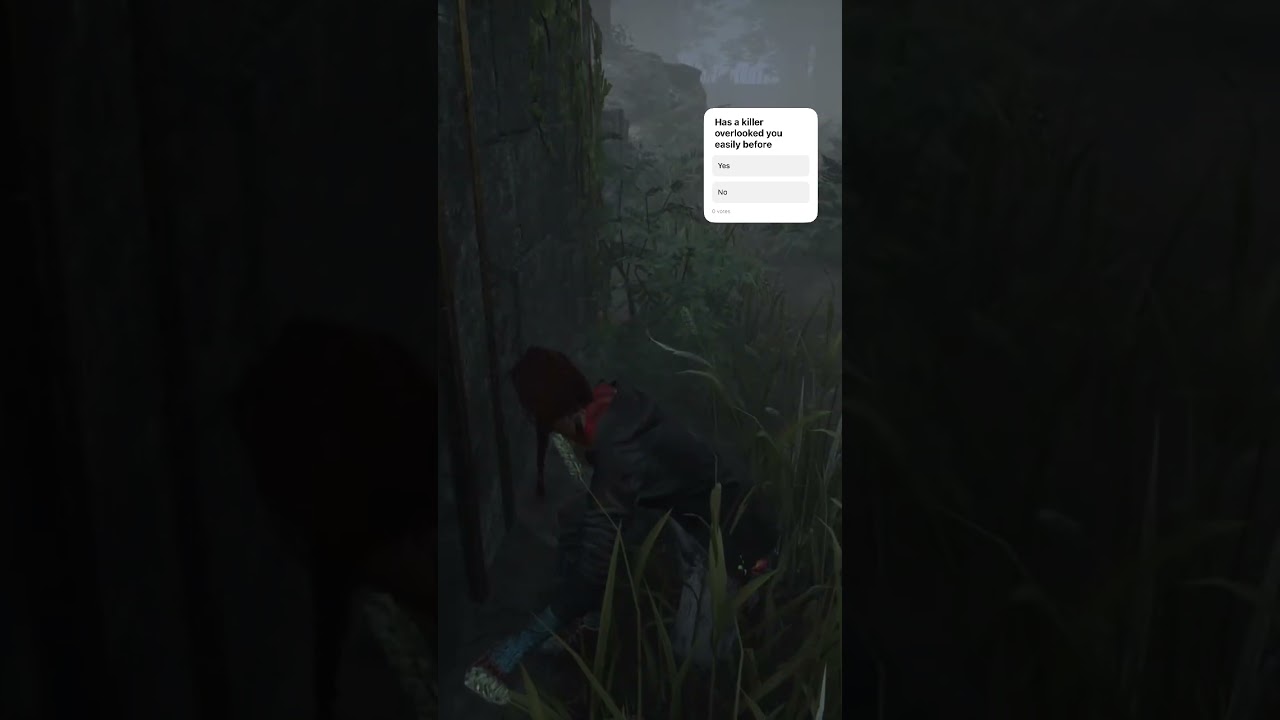 Have you been overlooked this easily before #deadbydaylight #overlooked #fyp #dbd #horror #survivor