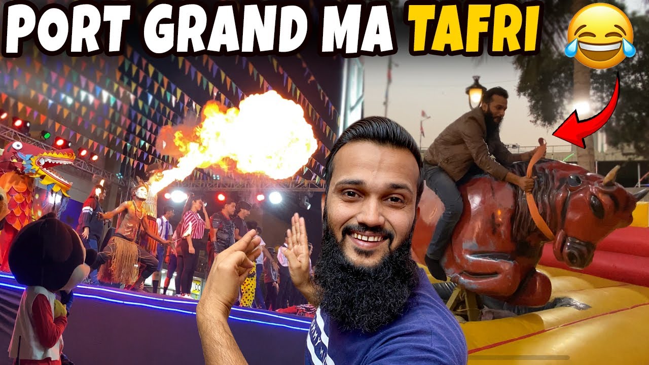 Port grand ma tafri agae  - Bht maza aya bachon k sath 😍 (Fahad Bhai Official)