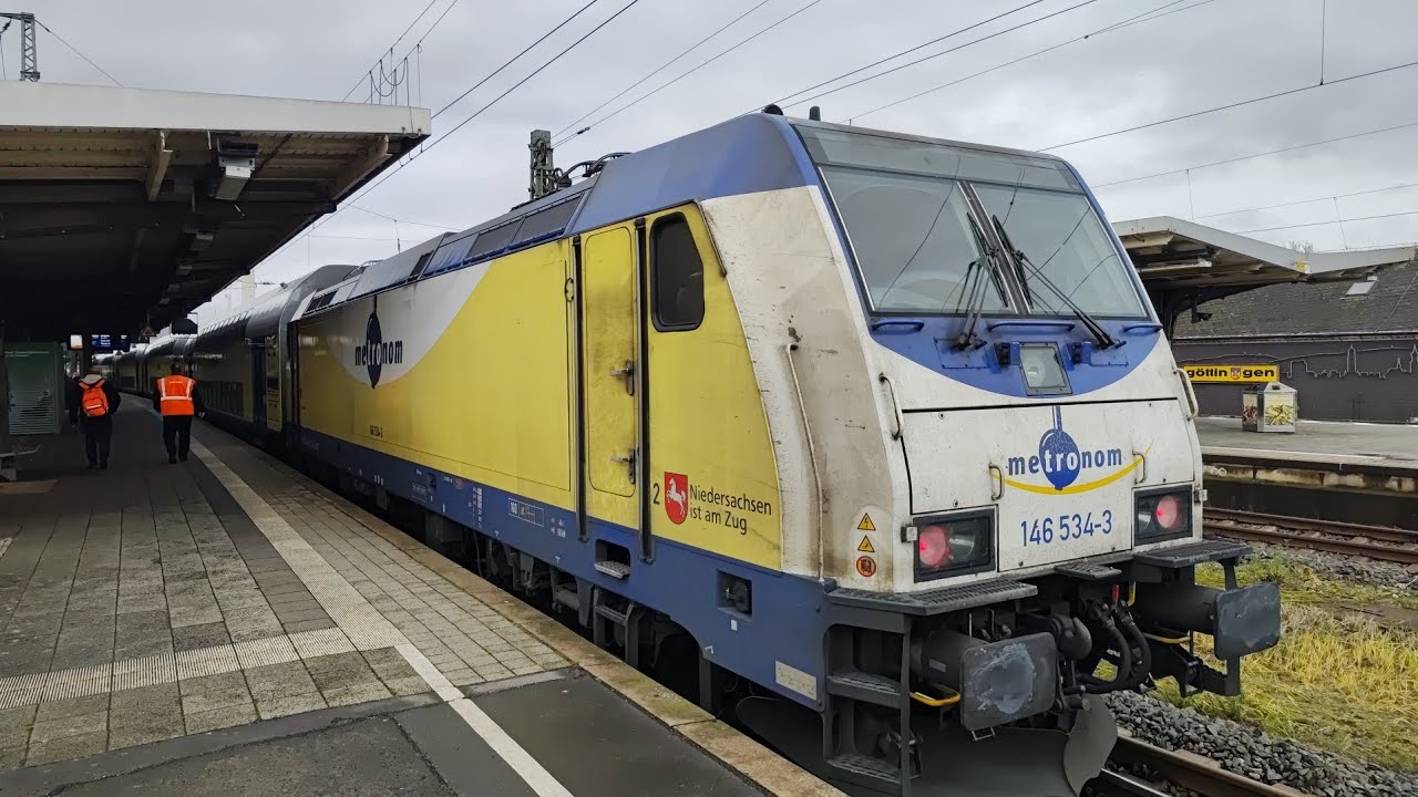 ME RE 2 Metronom Hannover Hbf Dolní Sasko, Lower Saxony, - Göttingen Dolní Sasko, Lower Saxony.
