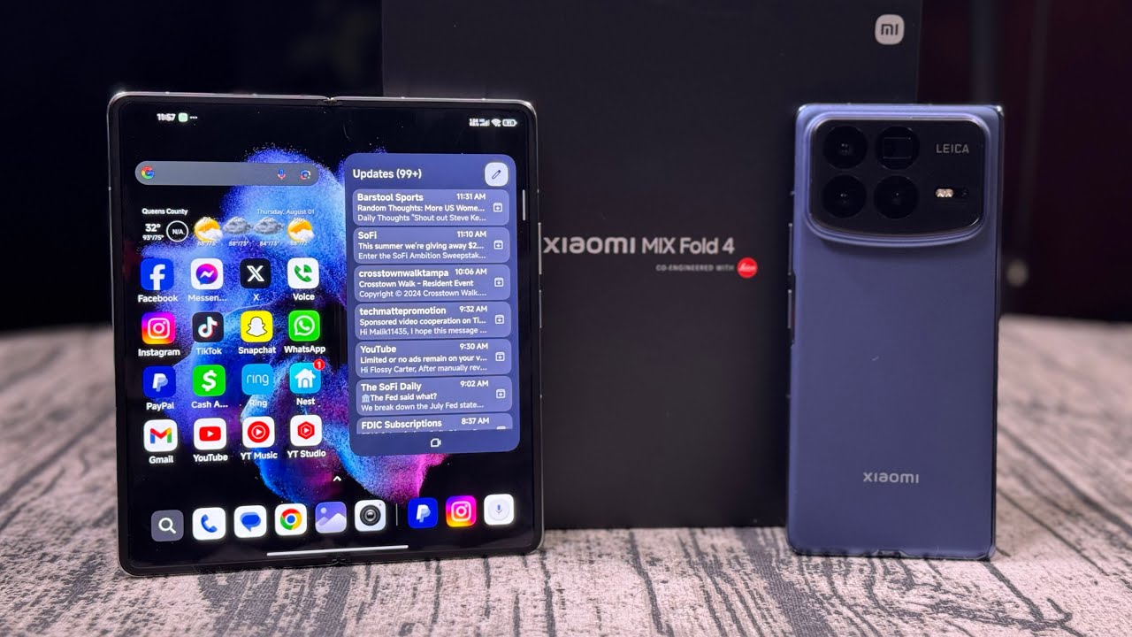 Xiaomi Mix Fold 4 — распаковка и первые впечатления