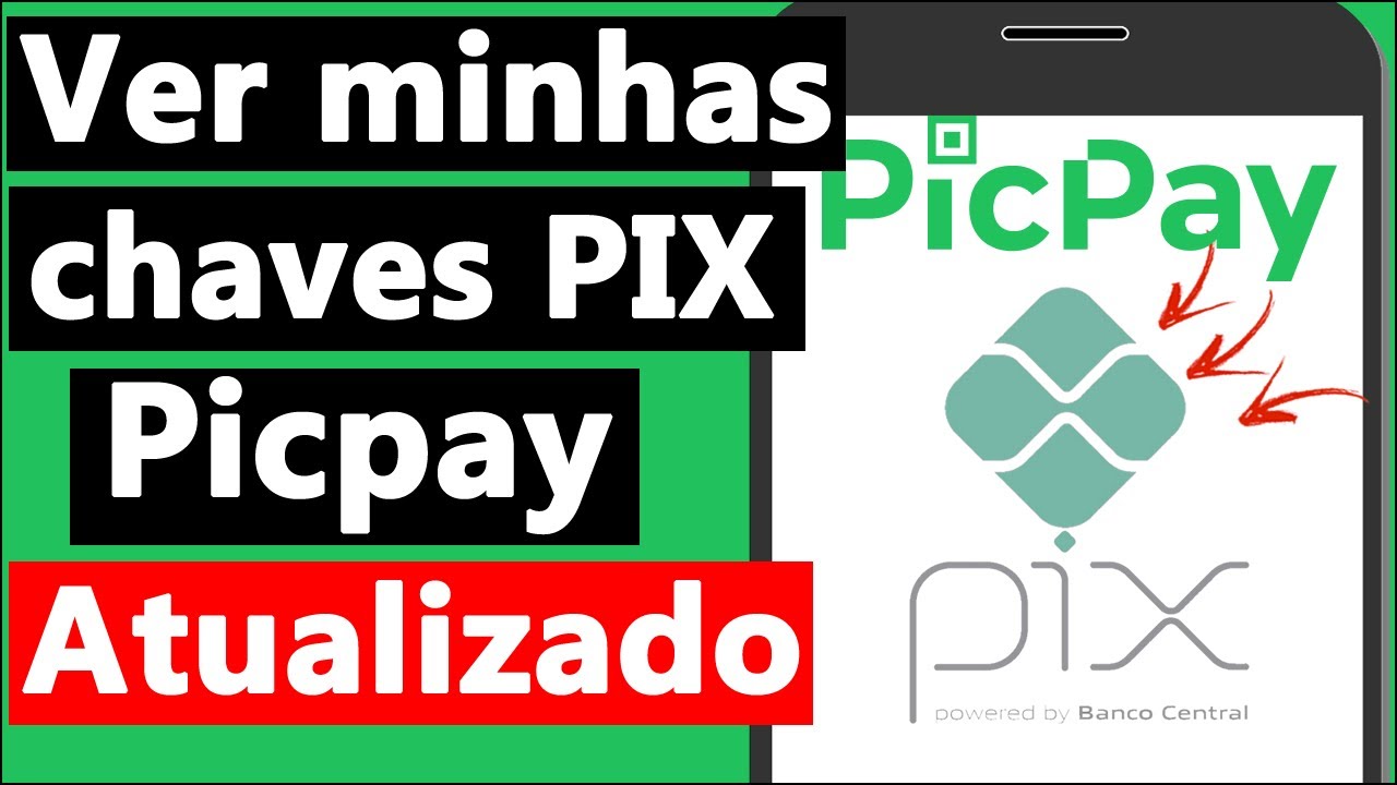 COMO VER MINHA CHAVE PIX NO PICPAY