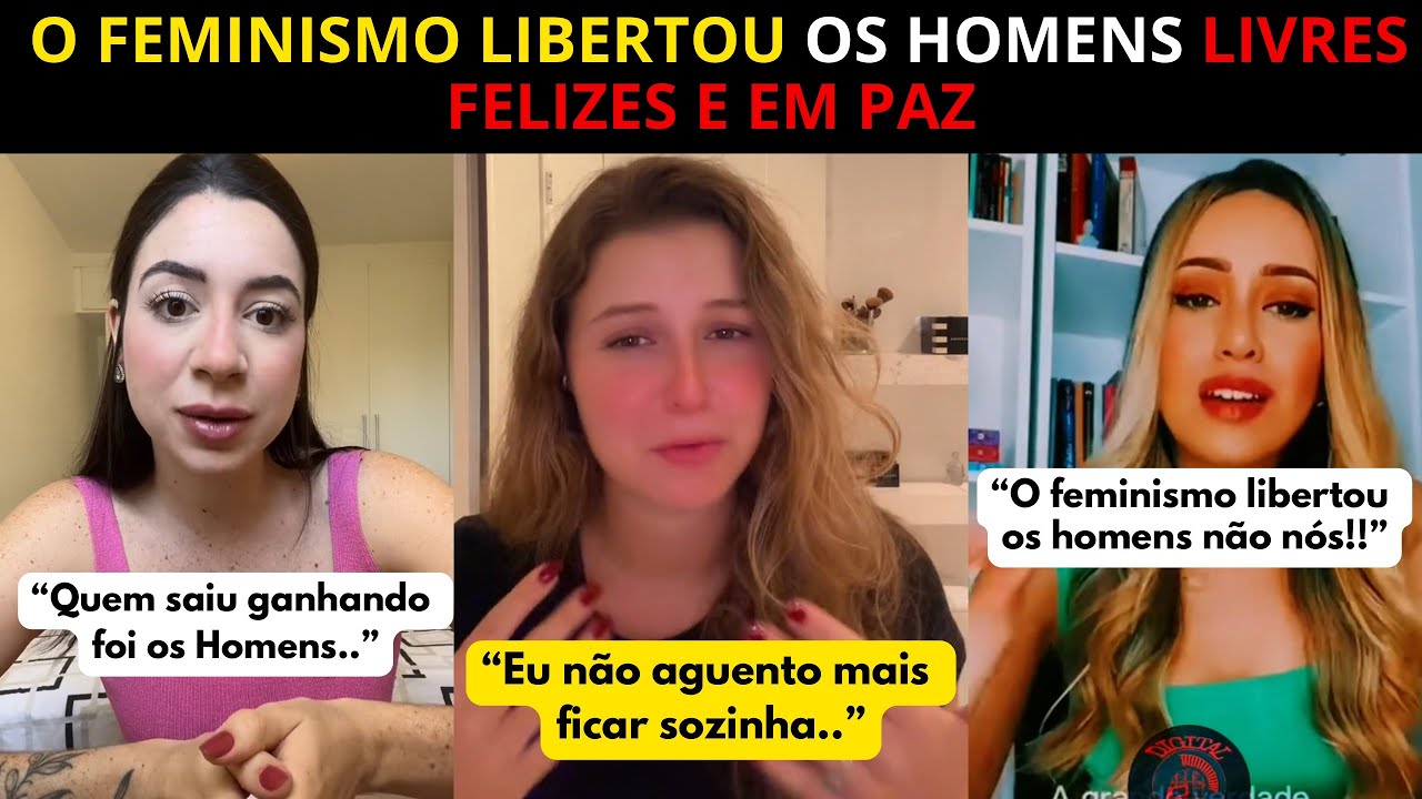 O Feminismo Libertou os Homens… e Agora Eles Vivem Sozinhos, Felizes e em Paz