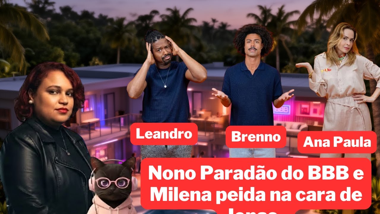 Nono paredão do BBB26 e Milena peida na cara de Jonas